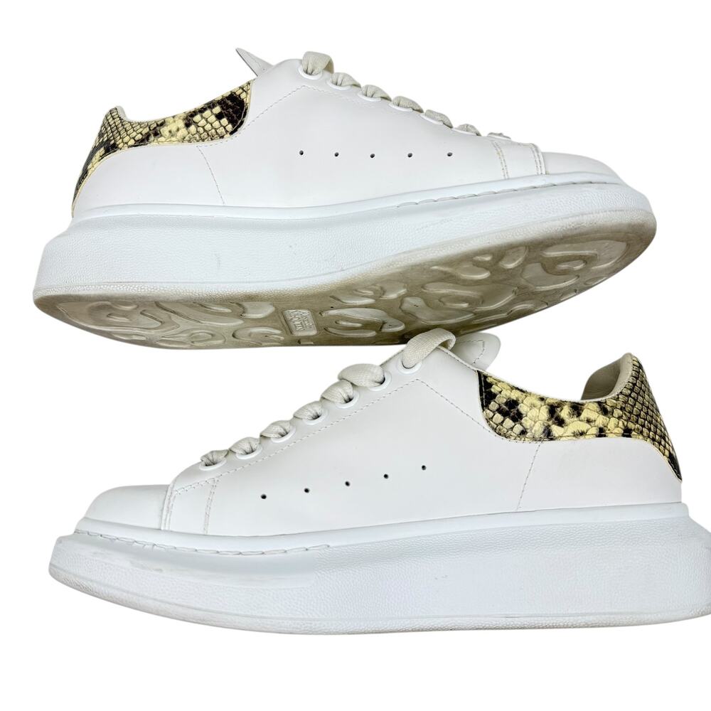Alexander Mcqueen Larry Oversized Python Sneakers… - image 5